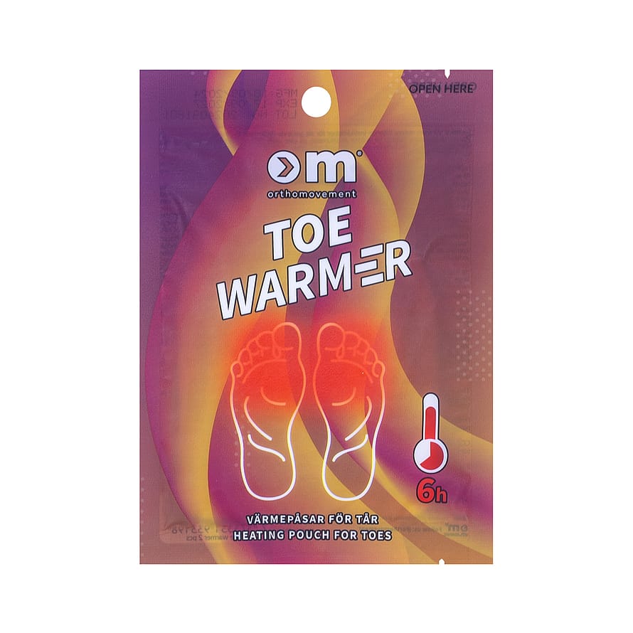 Ortho Movement Toe Warmer Rød/Hvid