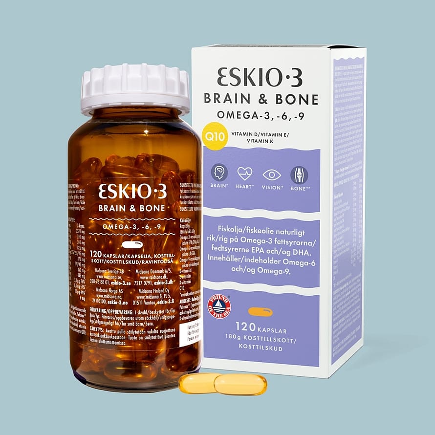 Eskio-3 Brain&Bone 1000mg 120 kaps.