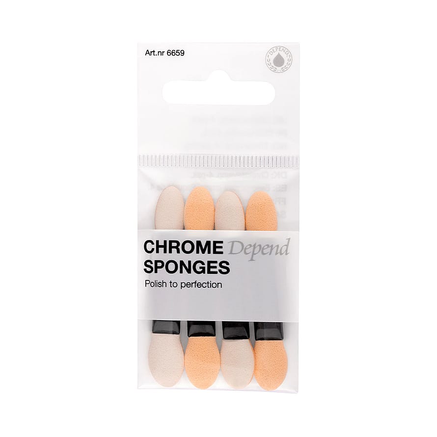 Depend Chrome Sponge 4 4 stk.