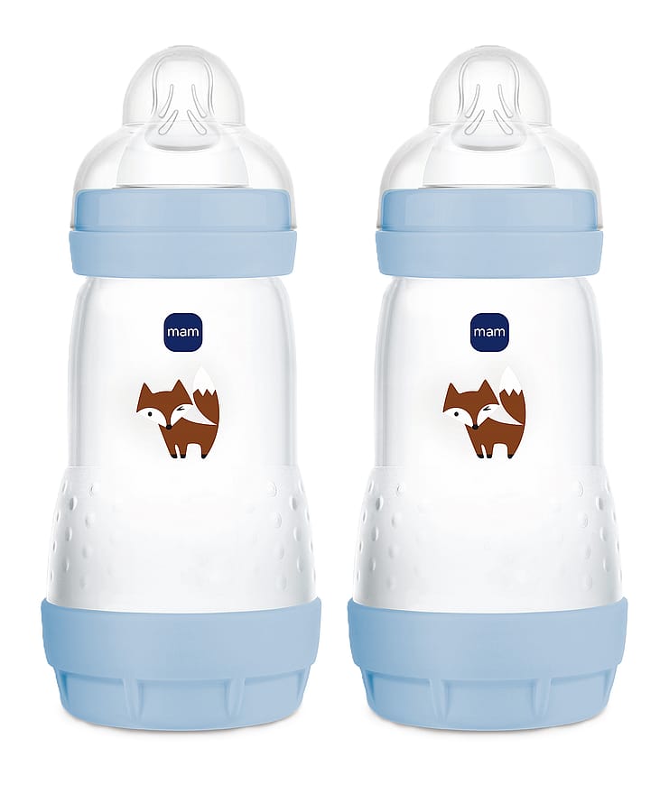 MAM Sutteflaske Easy Start Anti-Colic 2-pak Blue 260 ml