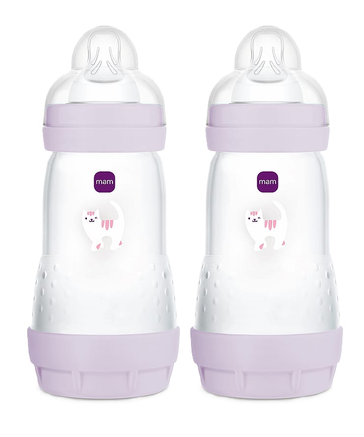 MAM Sutteflaske Easy Start Anti-Colic 2-pak Pink 260 ml