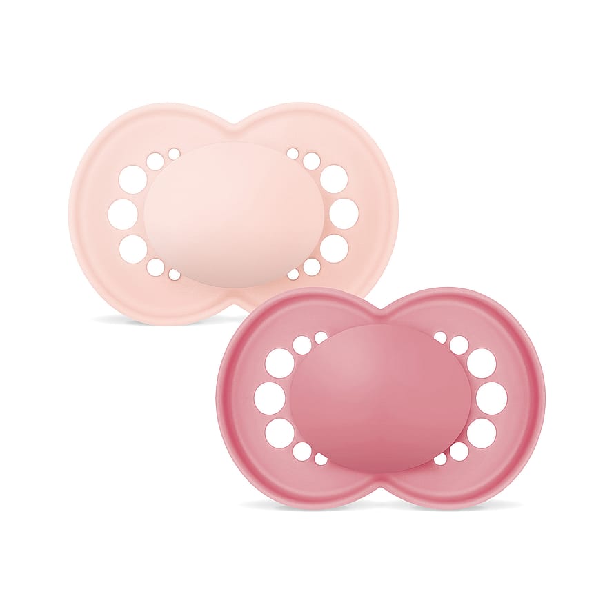 MAM Original Silk Sutter - 2-pak Pink 6-16 mdr.