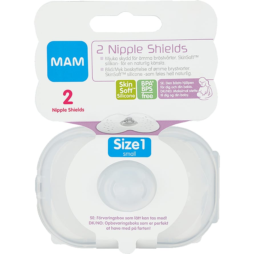 MAM Nipple Shield 2-pak Small