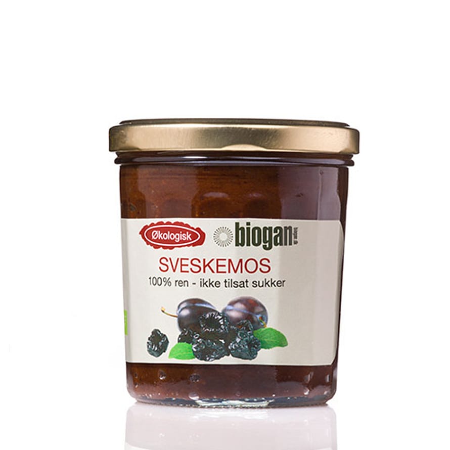 Biogan Sveskemos uden tilsat sukker Ø 225 g
