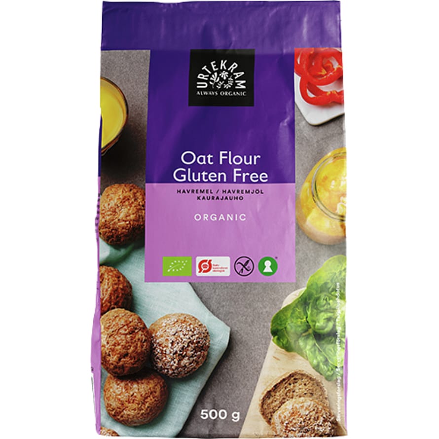 Urtekram Havremel glutenfri Ø 500 g