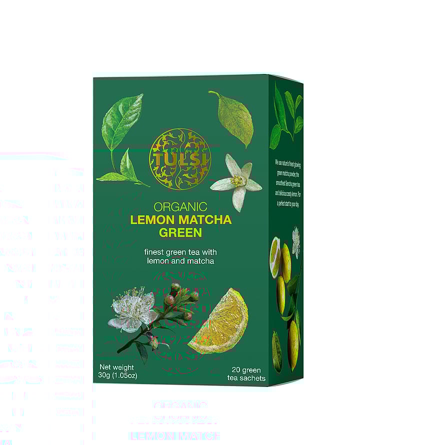 Tulsi Lemon Matcha Green Te Øko