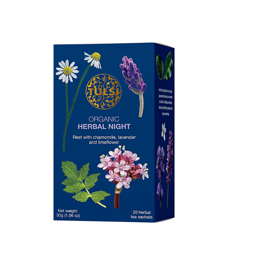 Tulsi Herbal Night Te Øko
