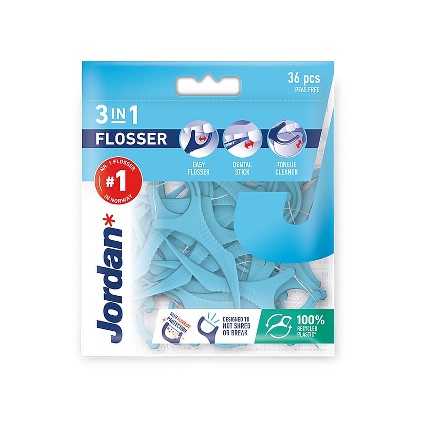 Jordan 3-in-1 Flosser 36 stk