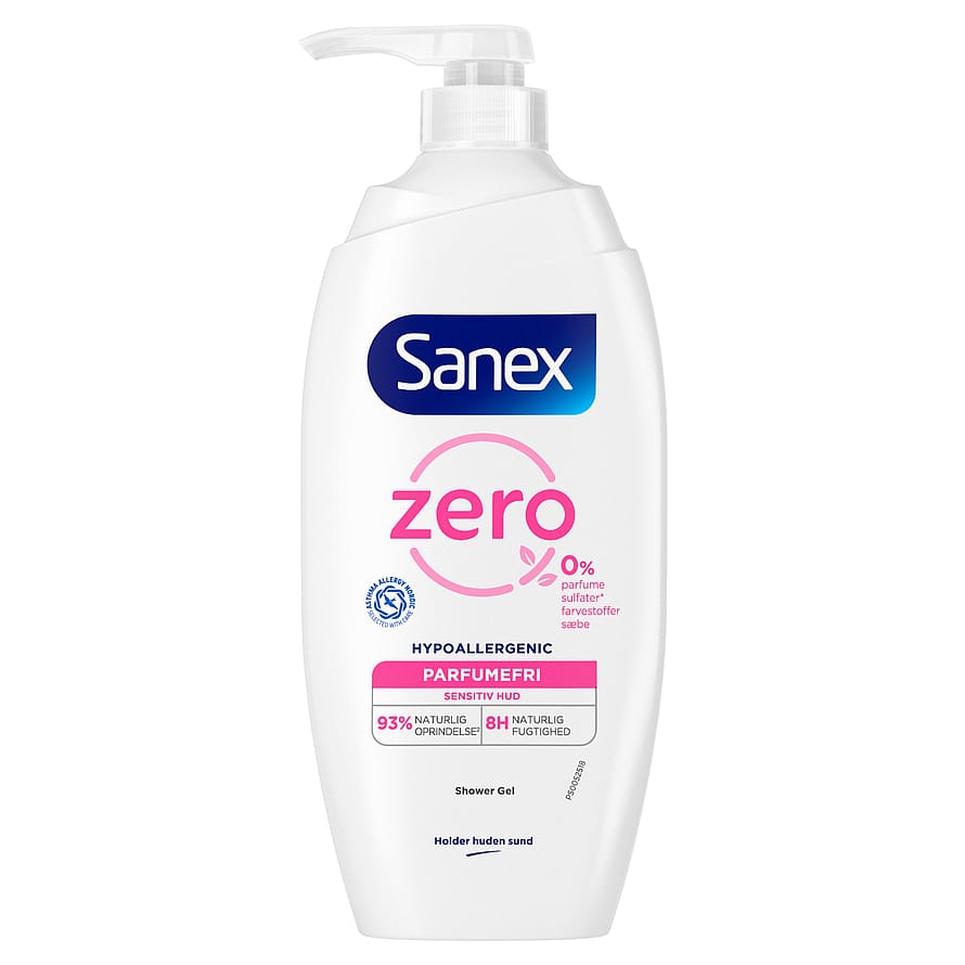 Sanex Shower Gel Zero Sensitive 750 ml