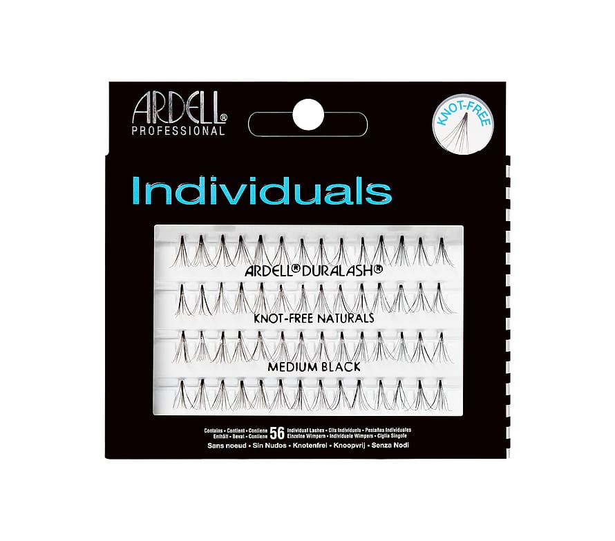 Ardell Knot-Free Individual Naturals Medium Black