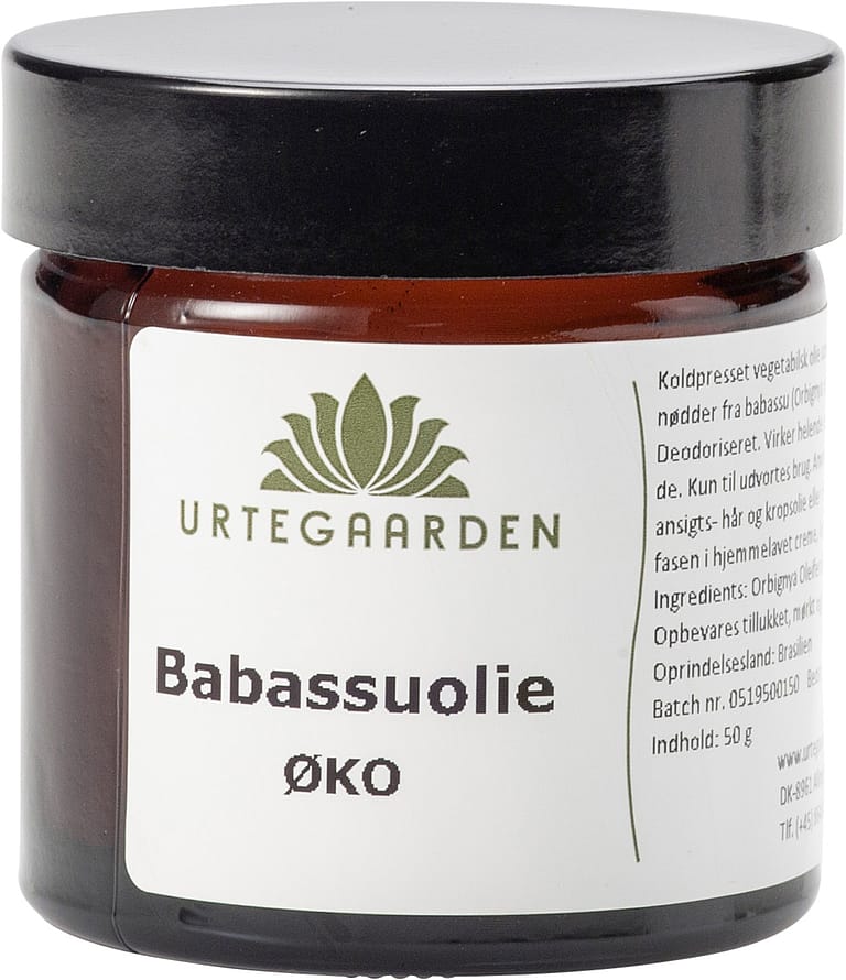 Urtegaarden Babassuolie øko 50 ml