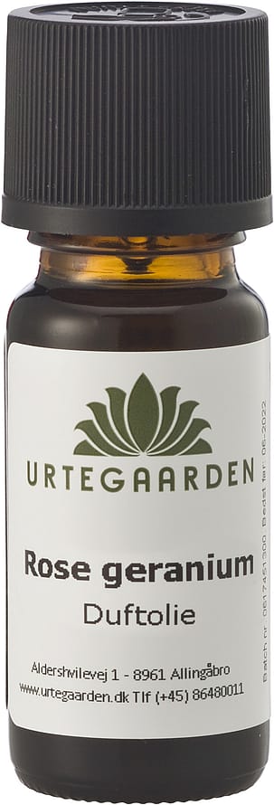 Urtegaarden Rose geranium duftolie 10 ml