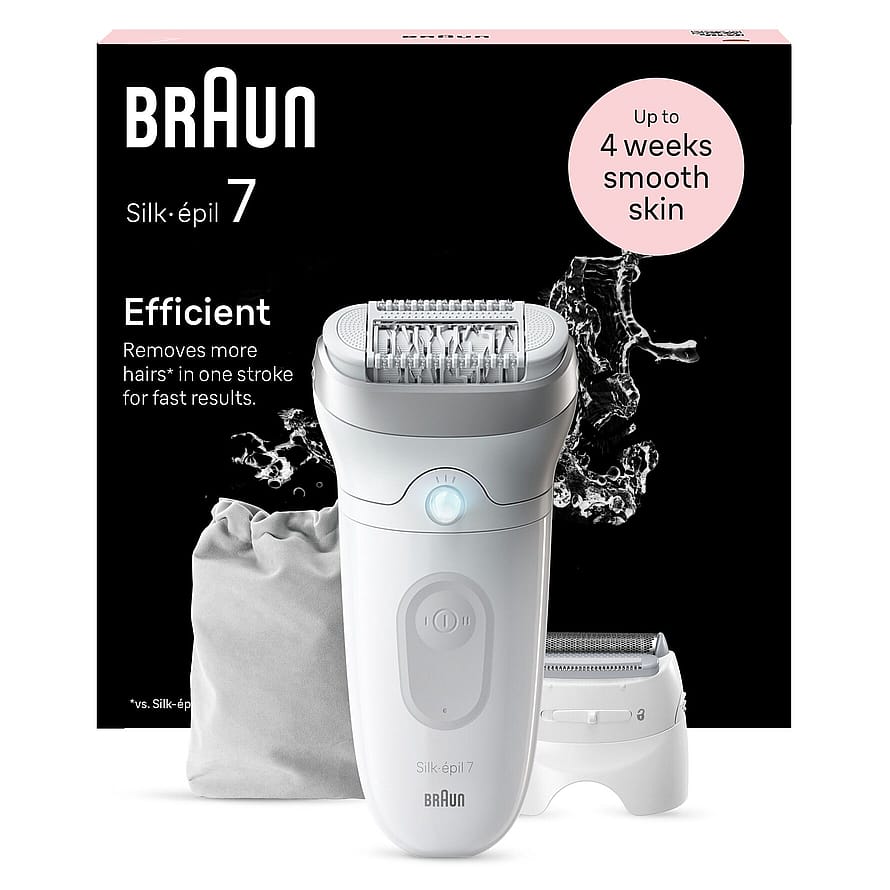 Braun Epilator Ladyshaver Hvid/Sølv