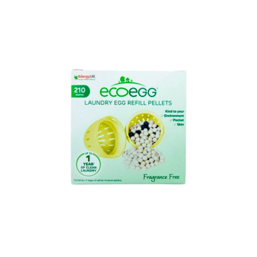 Ecoegg Vaskæg refill 210 uden duft