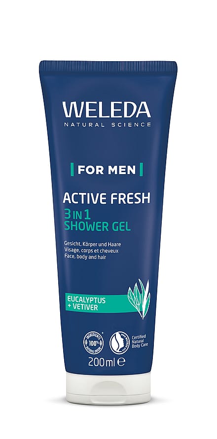 Weleda Active Fresh 3in1 Shower Gel 200 ml