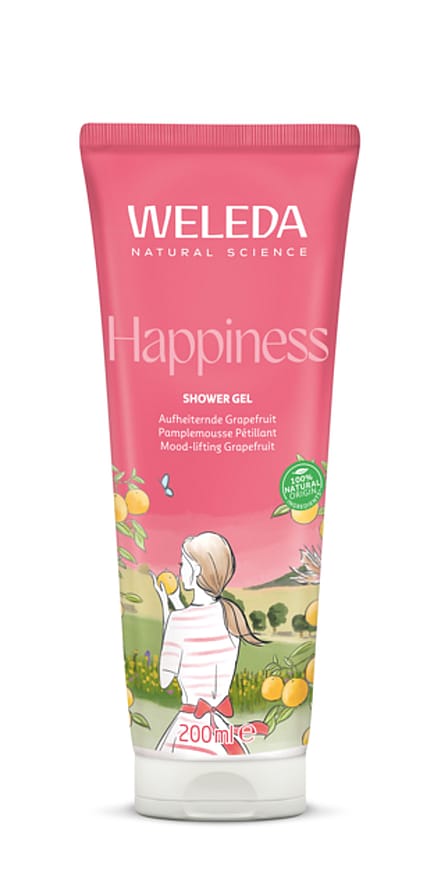 Weleda Happiness Shower Gel Grapefruit 200 ml