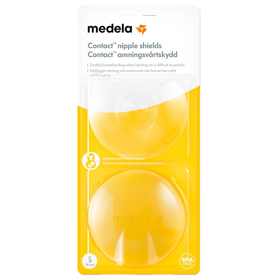 Medela Contact Ammebrikker 16 mm 2-pak Small
