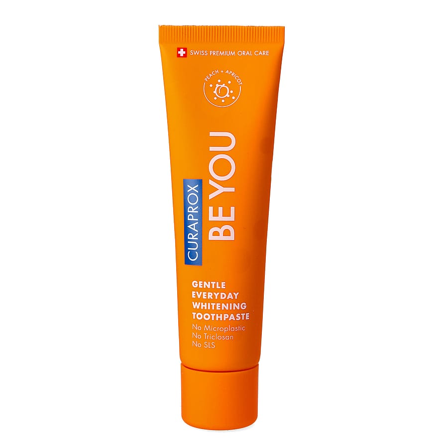 Curaprox Be You Tandpasta Fersken/Abrikos, Orange 60 ml