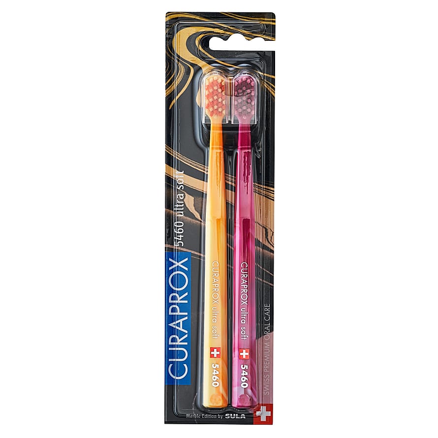 Curaprox Curaden Scandic Aps Speciel Edition Marble Ultra Soft 2-pak