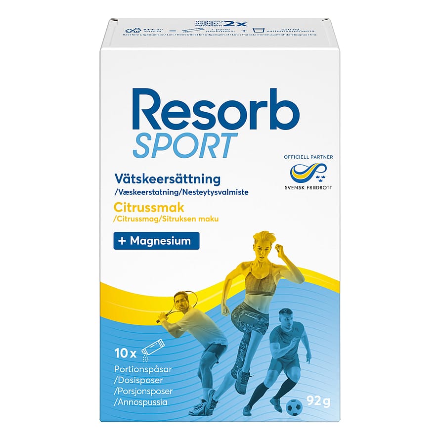 Resorb Sport Citrus 10 stk.