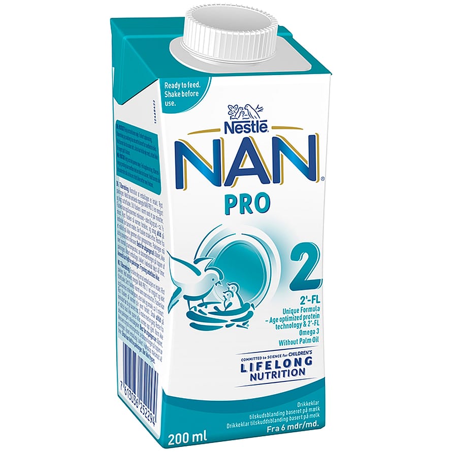 NAN Drikkeklar Tilskudsblanding 2 200 ml