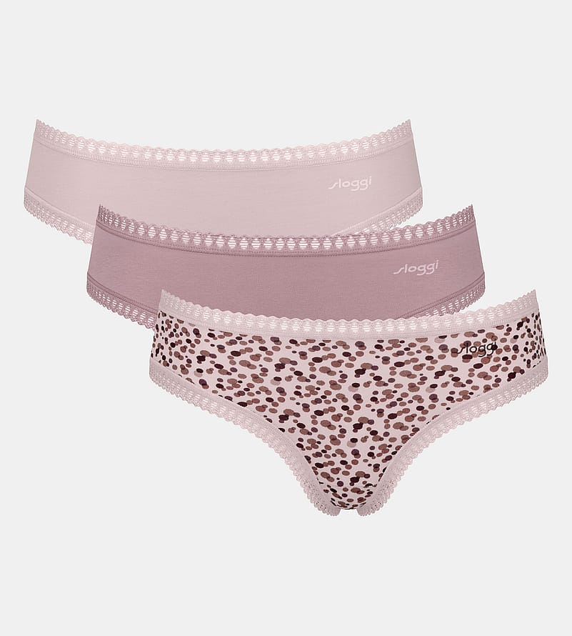 Sloggi Go Crush Hipster 3-Pak Multiple Colours XS