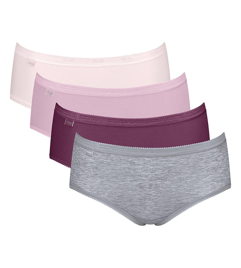 Sloggi Basic+ Midi 4-Pak Multiple Colours 14 36