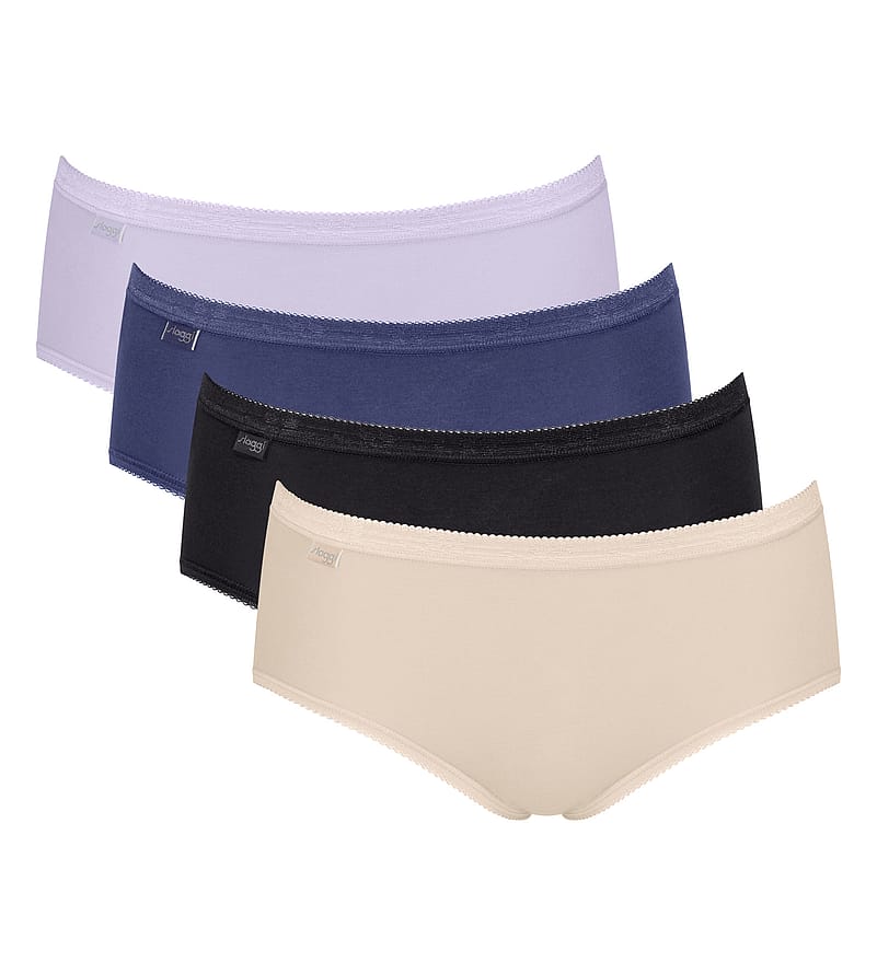 Sloggi Basic+ Midi 4-Pak Multiple Colours 20 36
