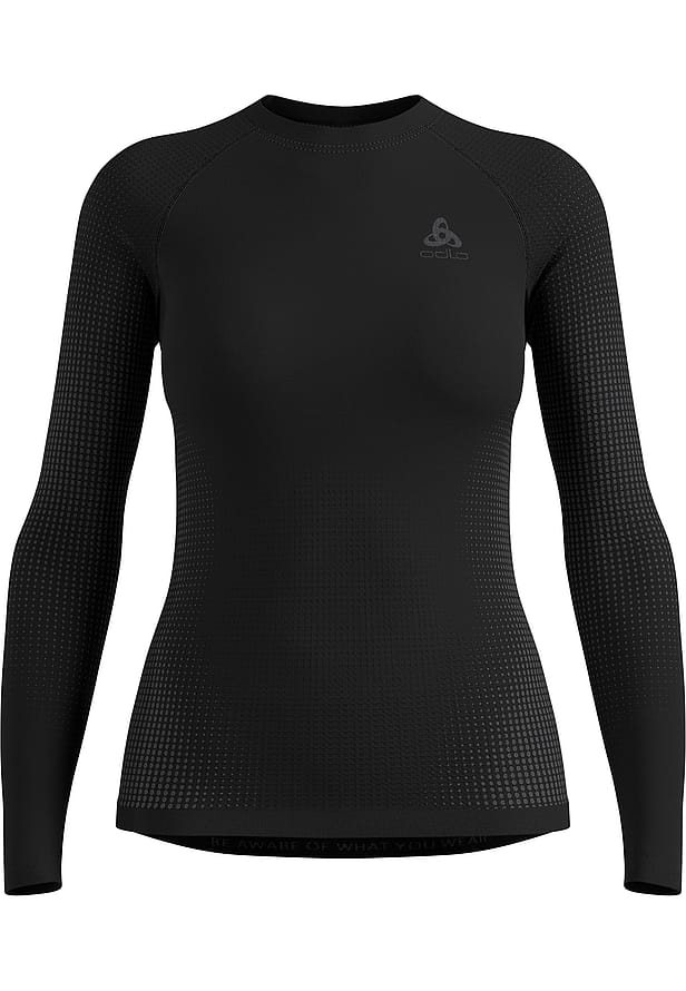 Odlo Top Crew Neck L/S Performan Black M