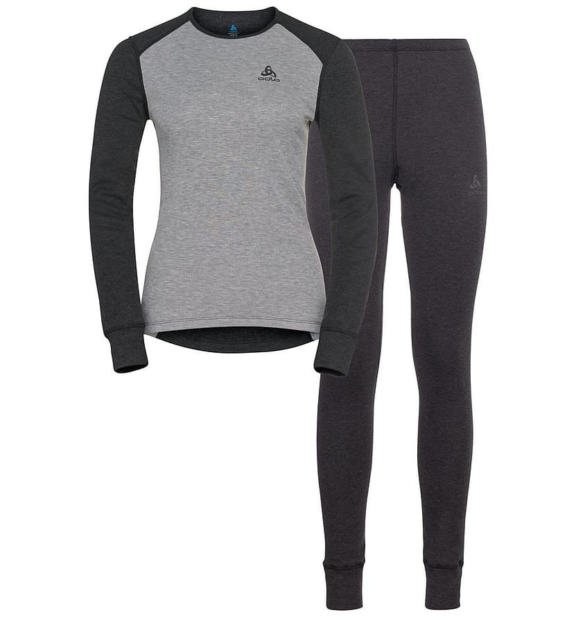 Odlo Active Warm Eco Special Set Dark Grey Melange M