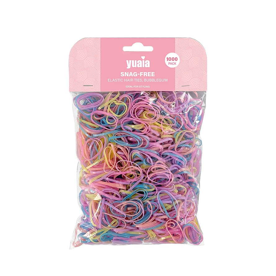 Yuaia Haircare Snag Free Elastikker Pastel 1000 stk