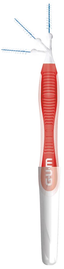 GUM TravLer Rød, 6 stk.