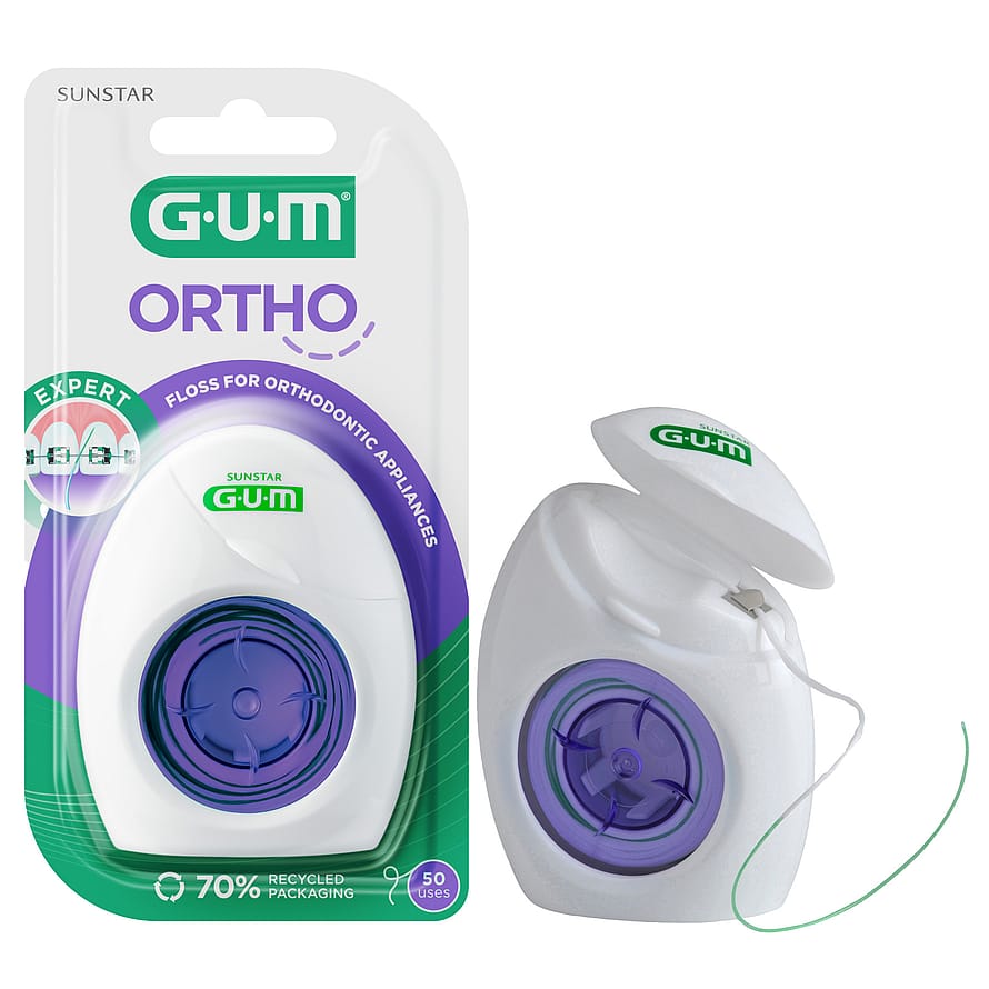 GUM Ortho Tandtråd 50 stk.