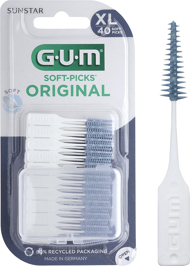 GUM Soft-Picks Original XL 40 stk