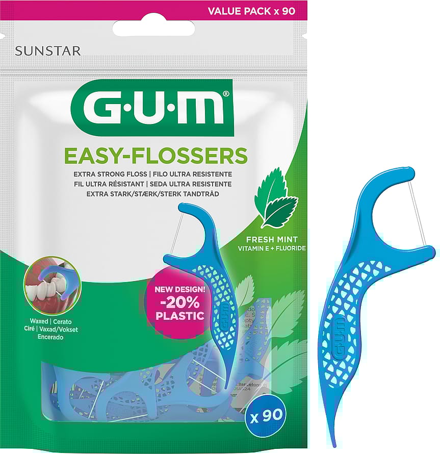 GUM Easy Flossers 90 stk