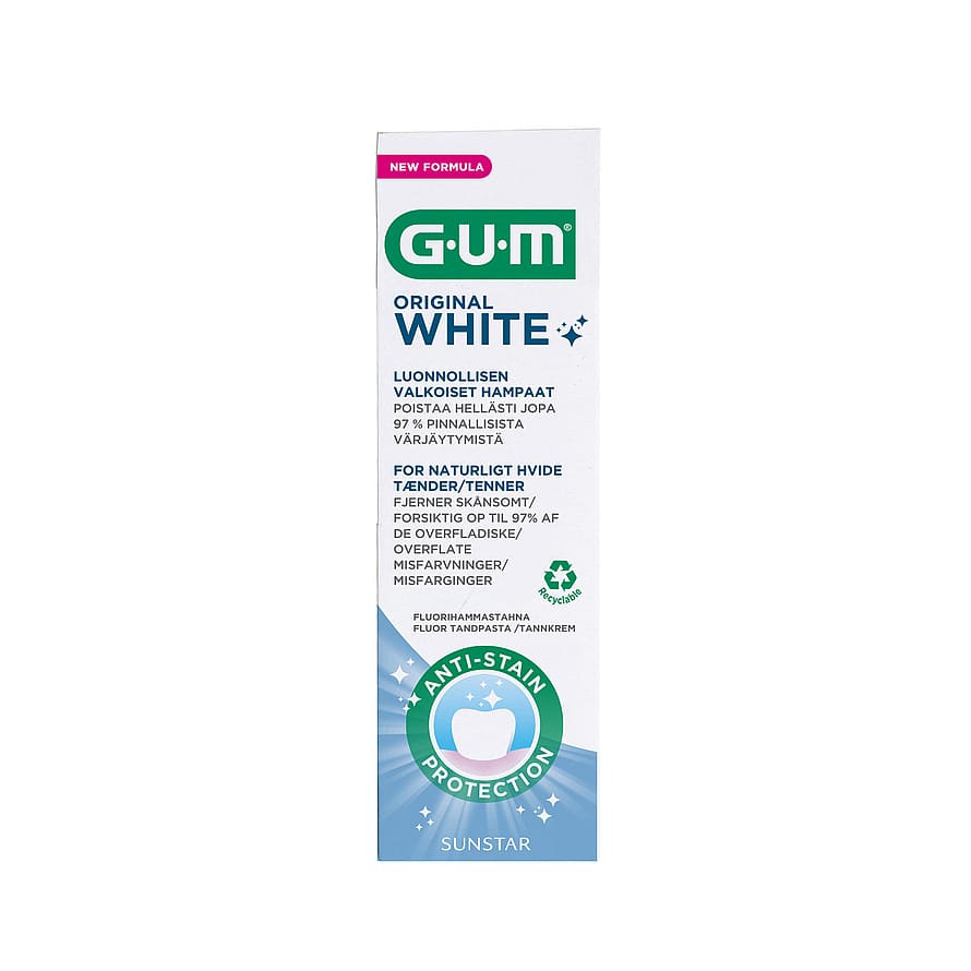 GUM Original White tandpasta 75 ml