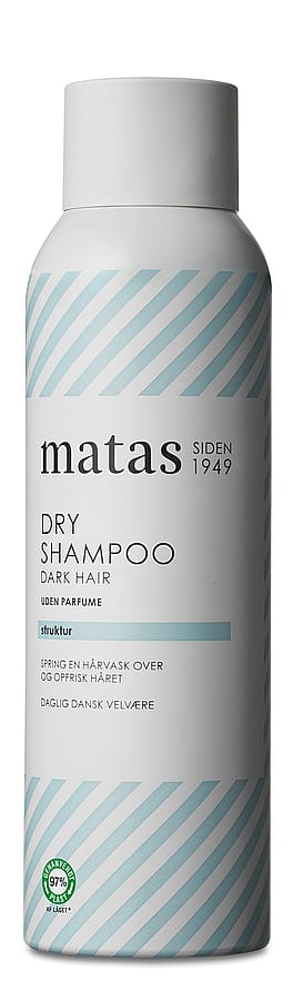 Matas Striber Dry Shampoo Dark Hair Uden Parfume 200 ml