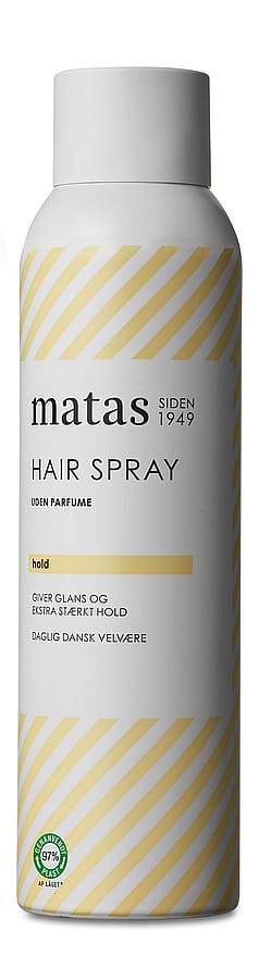 Matas Striber Hair Spray Ekstra Stærk Hold Uden Parfume 150 ml