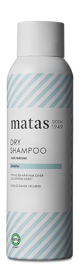 Matas Striber Dry Shampoo Uden Parfume 200 ml