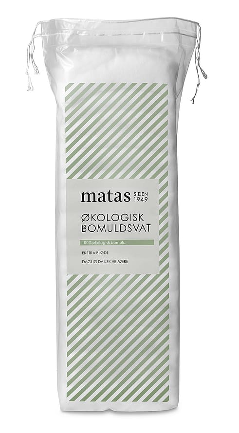 Matas Striber Økologisk Bomuldsvat 100 g