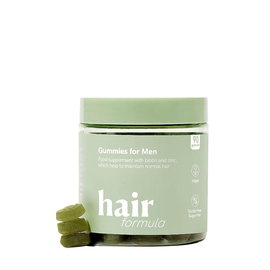 Hairlust Hair Growth Formula Gummies Sugarfree For Men 90 stk.