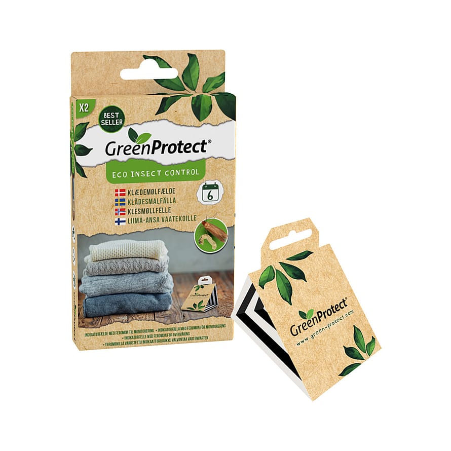 GreenProtect Klædemølfælde 2 stk