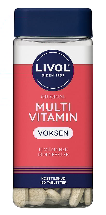 Livol Multivitamin Voksen 150 tabl.