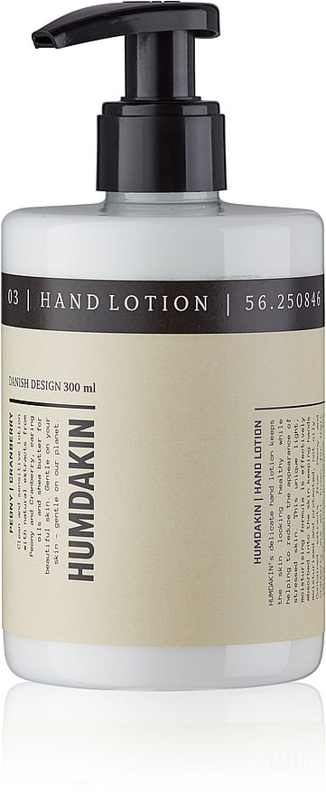 HUMDAKIN 03 Håndlotion Pæon og Tranebær 300 ml