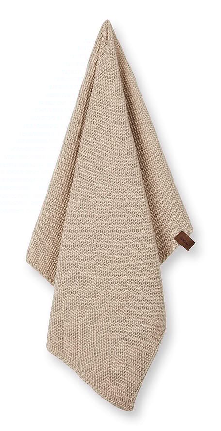 HUMDAKIN Strikket Køkkenhåndklæde Light Stone