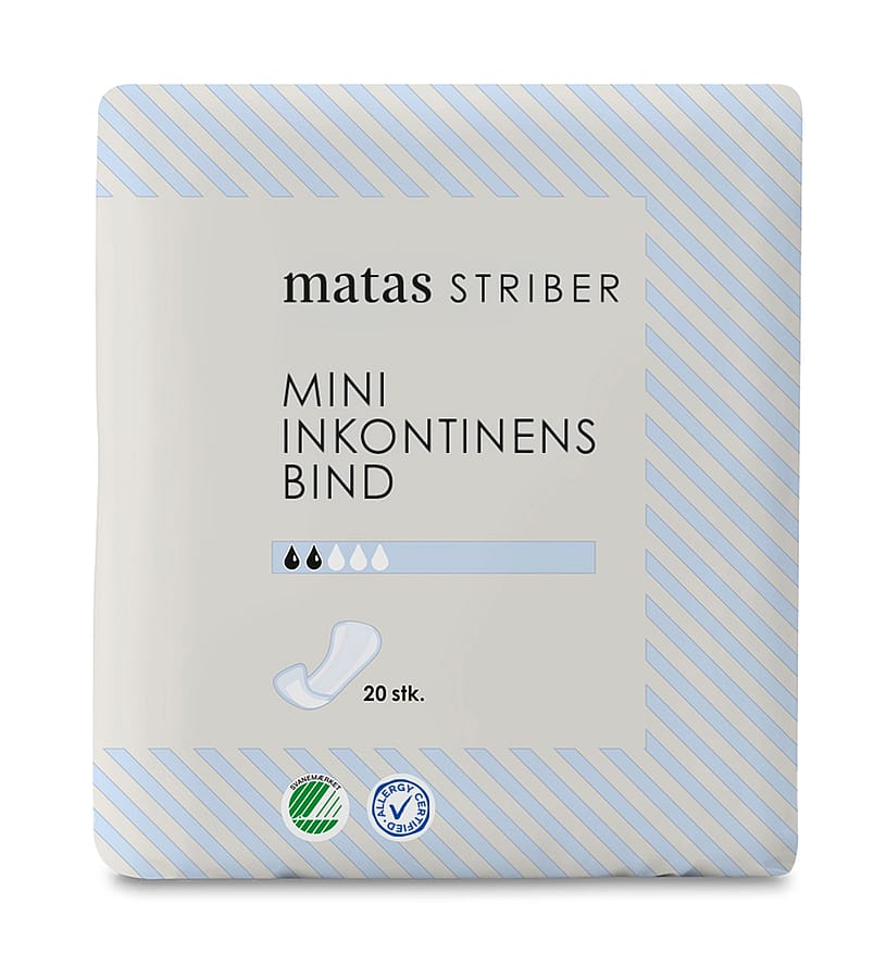 Matas Striber Mini Inkontinens Bind 20 stk
