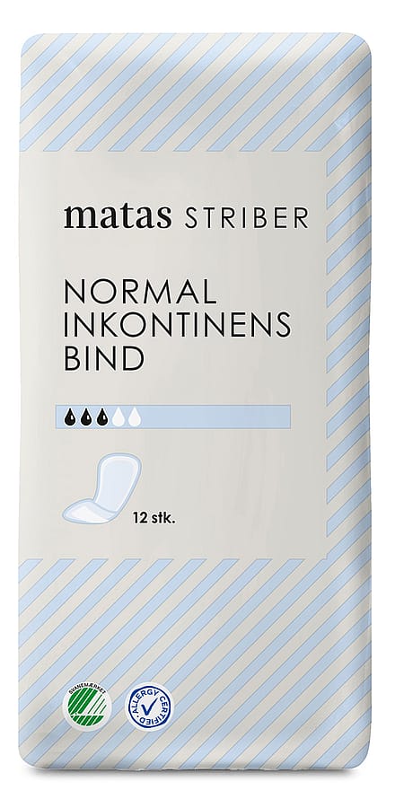 Matas Striber Normal Inkontinens Bind 12 stk