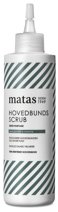Matas Striber Hovedbundsscrub til Tør/Irriteret Hovedbund Uden Parfume 190 ml