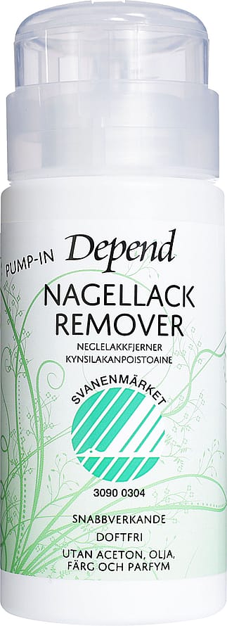 Depend O2 Pump-In Nail Polish Remover 125 ml