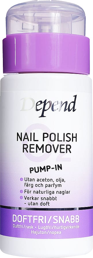 Depend O2 Pump-In Nail Polish Remover 125 ml